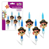 Set 4 Vela Pirata