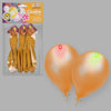 Bolsa 4 Globo con Led 30 cm Varios Colores