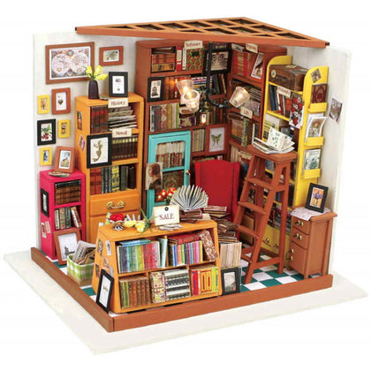 DIY Maqueta Mini House Sam's Study 3D Rolife