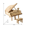 ROKR Maqueta Piano 3D en Madera