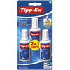 Pack 2 Correctores Líquidos 20 ml + 1 gratis Tipp-Ex