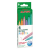 Pack 6 Rotuladores Pastel Alpino