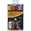 Pack de 20 Rotuladores Punta Fina 0,4mm Intensity Fine BIC Multicolor