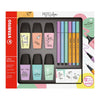 Pack Especial 12 Unidades Boss Mini/Pen Mini/Point Mini Pastel Stabilo Multicolor