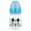 Biberón Cuello Ancho 150ml Tetina Silicona Mickey Mouse Disney