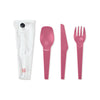 Set Cubiertos Rosa