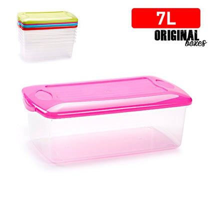 Caja Multiusos Pequeña (7 L) Color Surtido