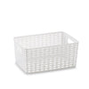 Cesta Rattan 10L 33x22cm Blanco