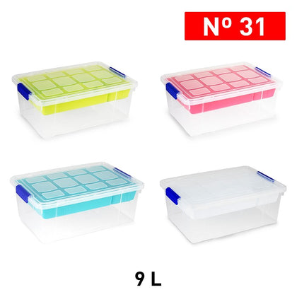 Caja Nº 31 con Bandeja (9 L) Color Surtido