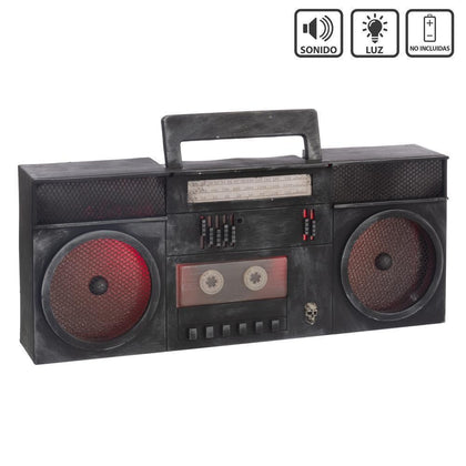 Radio Cassette Luz y Sonido 40x7,50x16cm