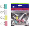 Pinza Sujetapapeles Color 19 mm 6 Unidades Bolsa