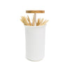 Palillero Push & Up Blanco
