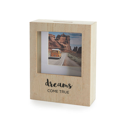 Hucha Dreams Madera Natural