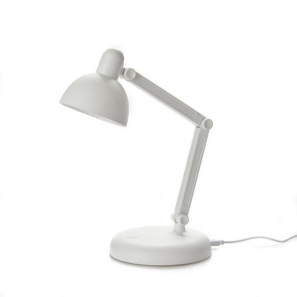 Lámpara de mesa Flexo Blanco