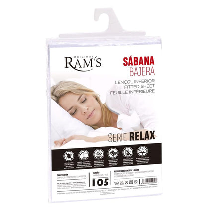 Protector Bajera Algodón Relax Impermeable/Transpirable Blanco 105cm