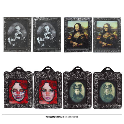 Cuadros Terror 22x28cm Surtidos