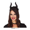 Diadema Cuernos Negrosgrlitter