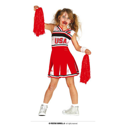 Disfraz Cheerleader Zombie Infantil
