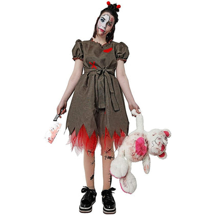 Disfraz Muñeca Zombi Adulto