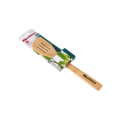 Pala Bambú 30cm Curvada con Agujeros Quttin