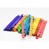 Depresores Madera Colores Montables 11cm