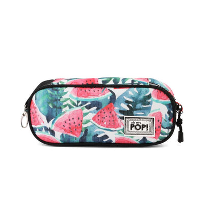 OHMYPOP Rojo Estuche Portatodo Pencil Watermelon