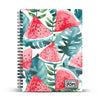 OHMYPOP Rojo Cuaderno Cuadrícula A4 Watermelon
