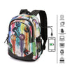 PRODG Multicolor Mochila Running HS Graffiti