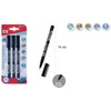 Pack 3 Marcadores de Punta Fina 0,4 mm