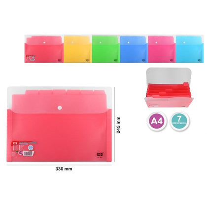 Carpeta Fuelle A4 de Color