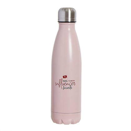 Botella Acero Inoxidable 500ml Mamá Influencer