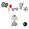Set Accesorios Para Photocall Fútbol Cartón