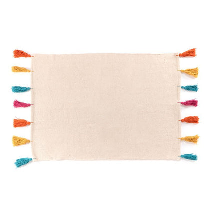 Alfombra 60x90 Pompones Multicolor