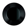 Plato Llano 25cm Harena Negro Luminarc
