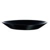 Plato Llano 25cm Harena Negro Luminarc