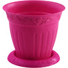 Maceta Marfil Redonda con Plato Ø 16 cm