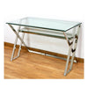 Mesa Estudio Cristal Doble