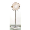 Adorno Mineral Blanco Base Metacrilato