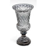 Jarrón Gris Cristal Rombos