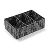 Caja de 3 Compartimentos Iguales Gris
