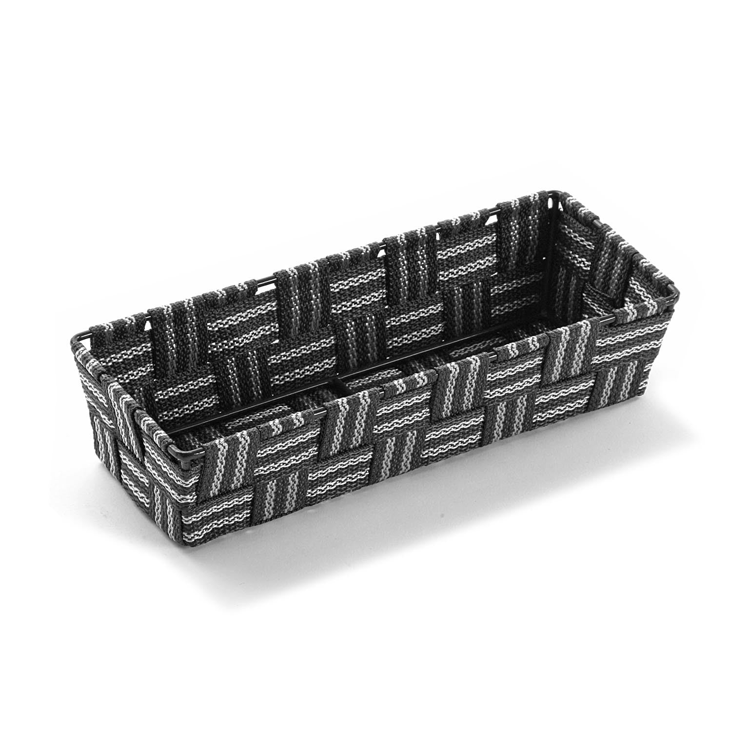 Cesta Alargada Gris Osis