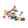 Kubix 40 Cubos Letras + Números (Madera)