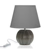 Lámpara de Mesa Gris Oscuro