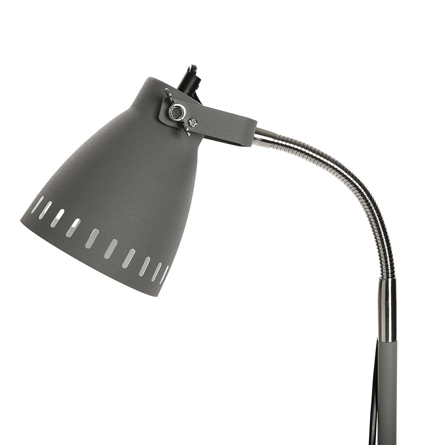 Lámpara de Suelo Gris