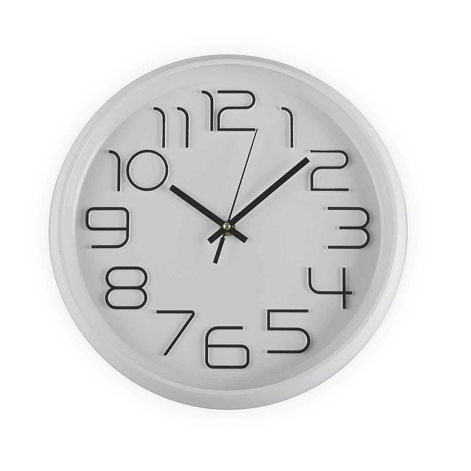 Reloj de Cocina Blanco 30cm,
