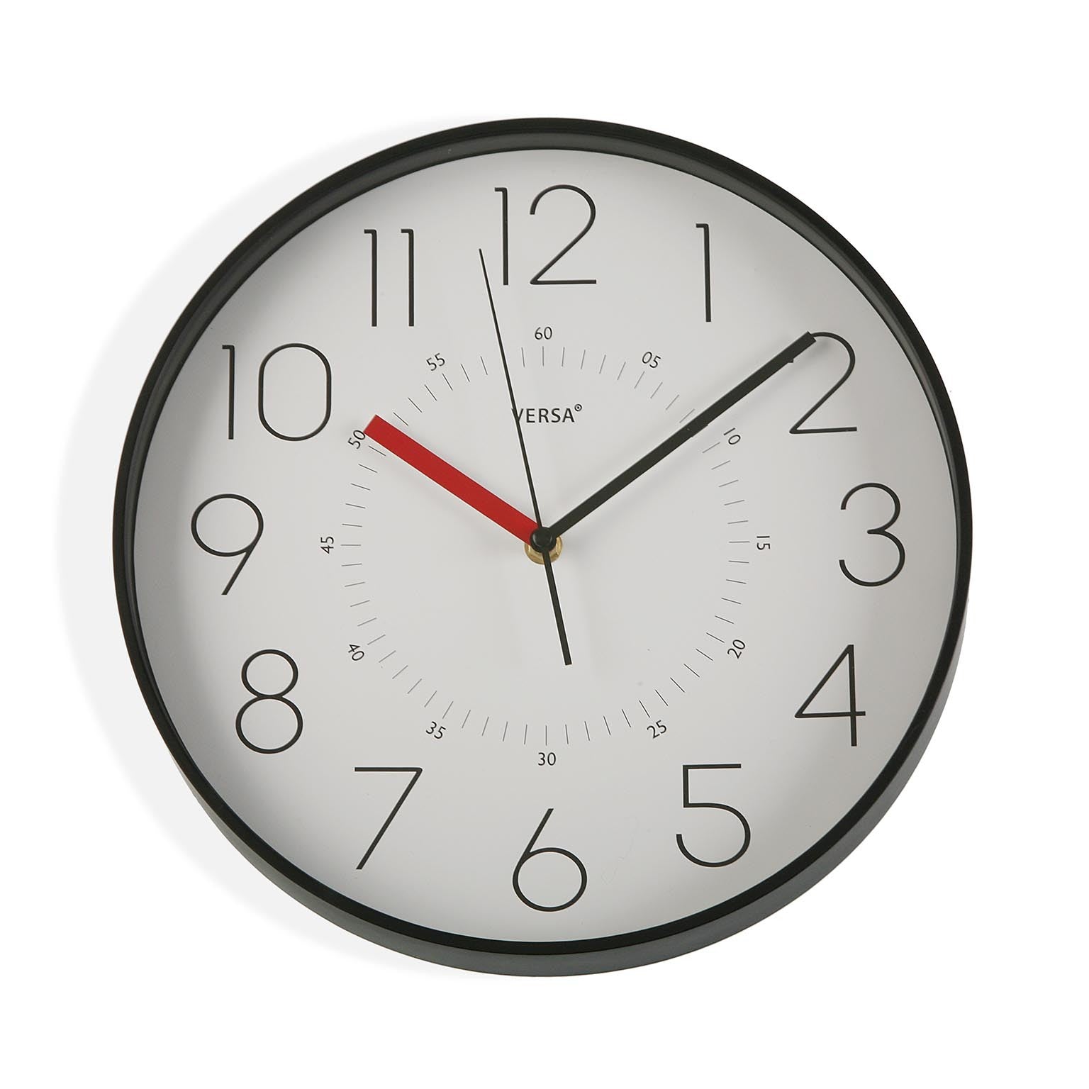 Reloj de Cocina Negro 31 5cm Chensi