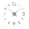 Reloj de Pared Pegatina Gris