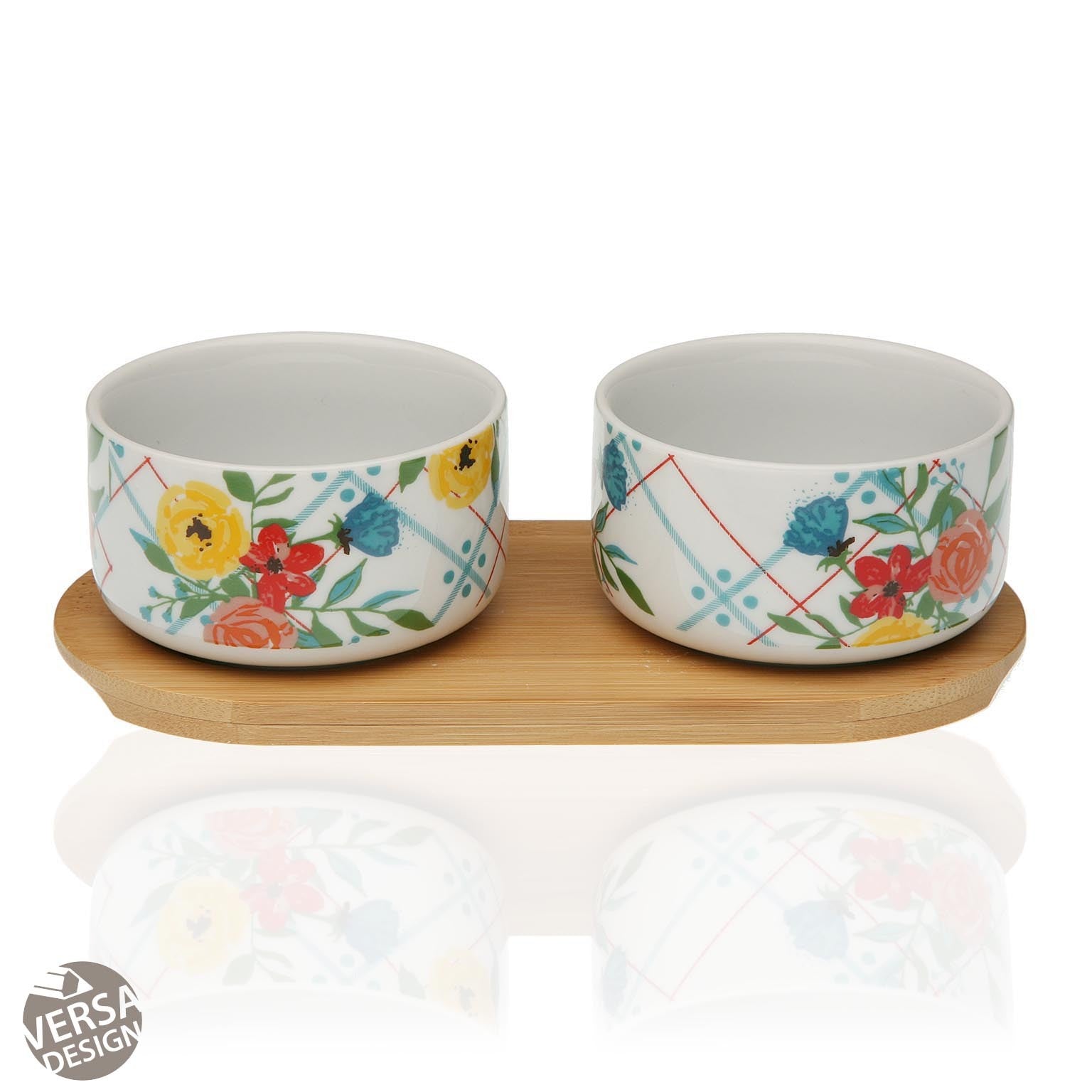 Set 2 Bol Fiori Viva