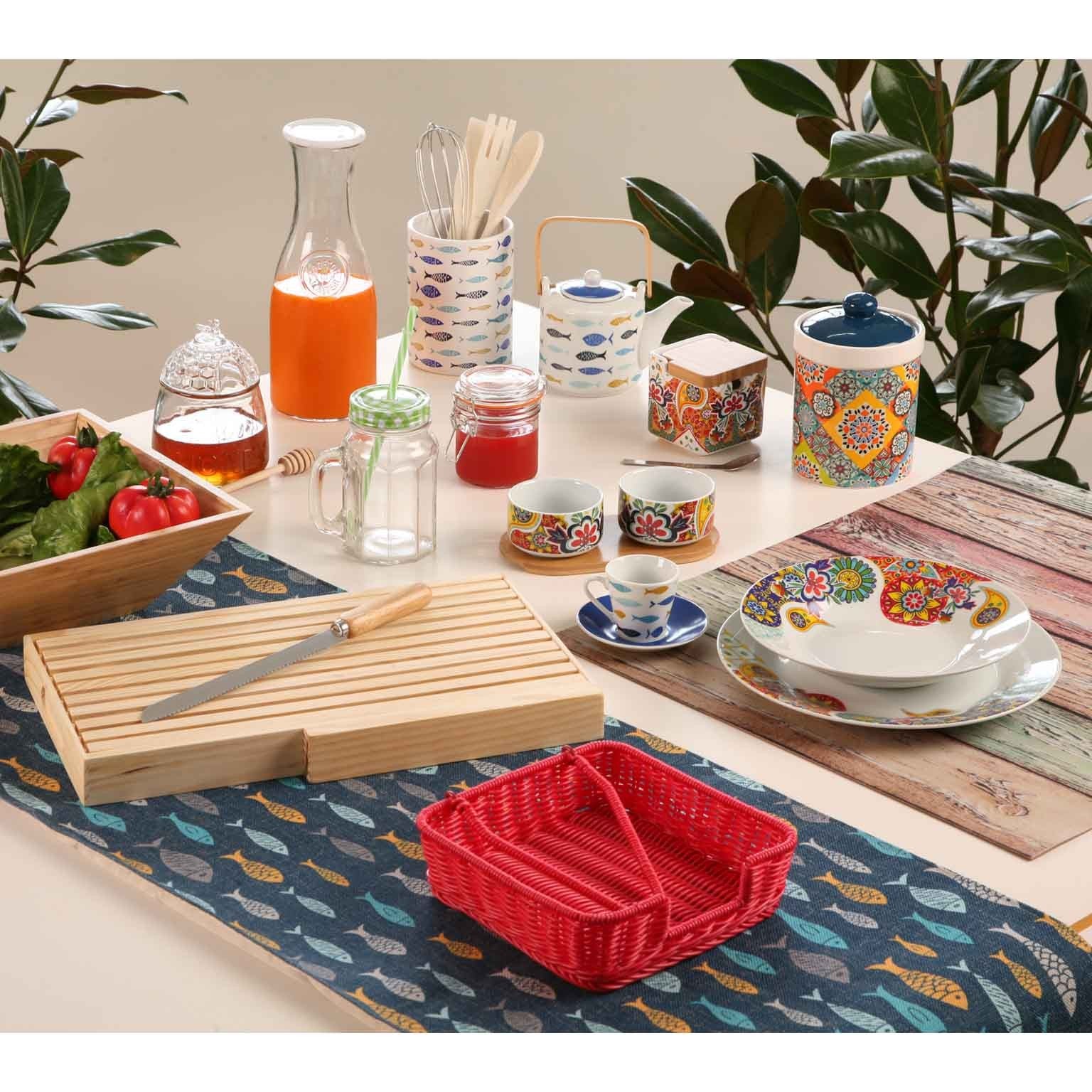 Set 4 Jarras con Tapa